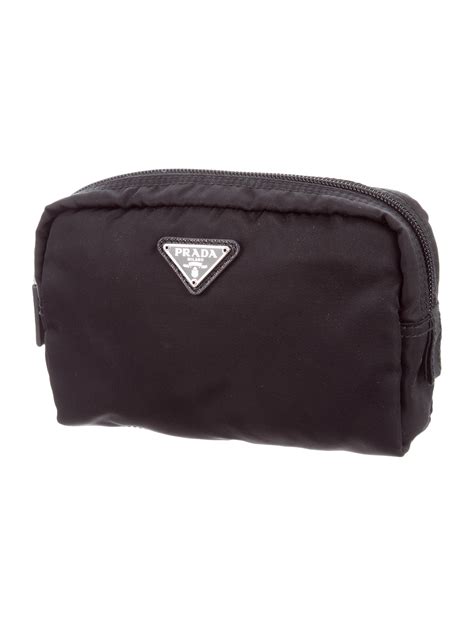 prada large cosmetic pouch|prada tessuto nylon pouch.